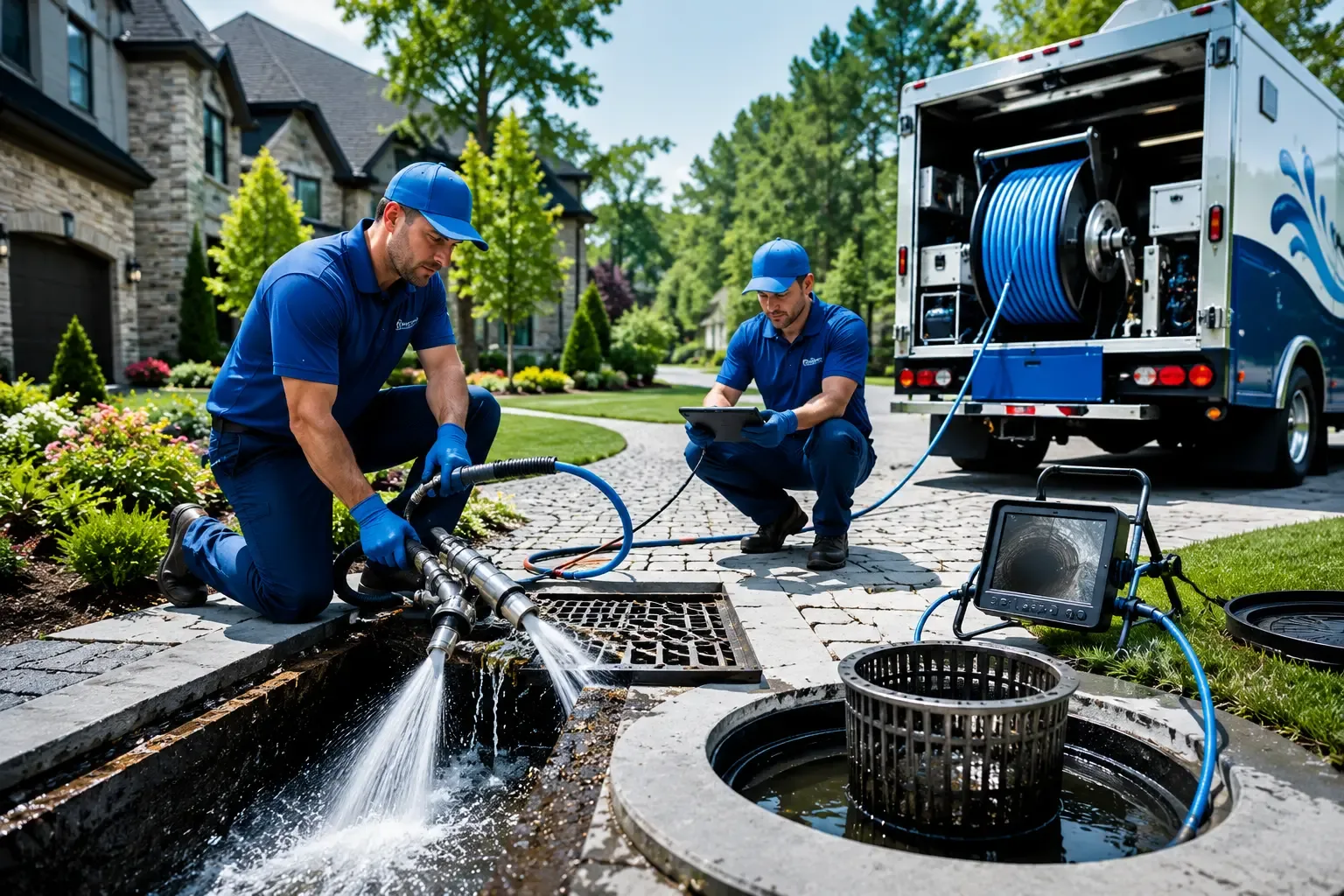 Local outdoor drain cleaning professionals in Greenland, MI